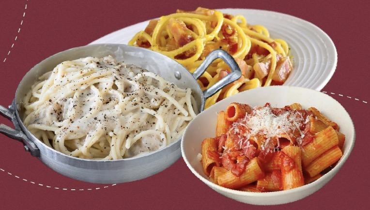 Sagra della Carbonara, Cacio e Pepe e Amatriciana
