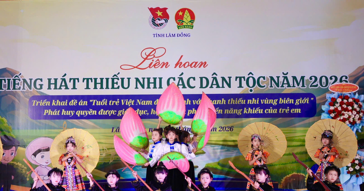 Liên hoan “Tiếng hát thiếu nhi các dân tộc” năm 2026