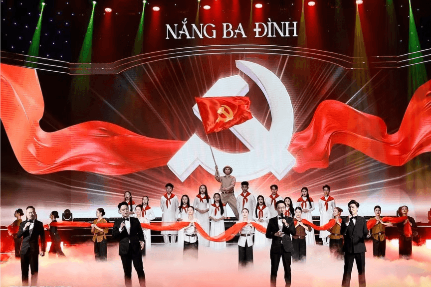 Chương trình nghệ thuật chính luận 'Nắng Ba Đình'