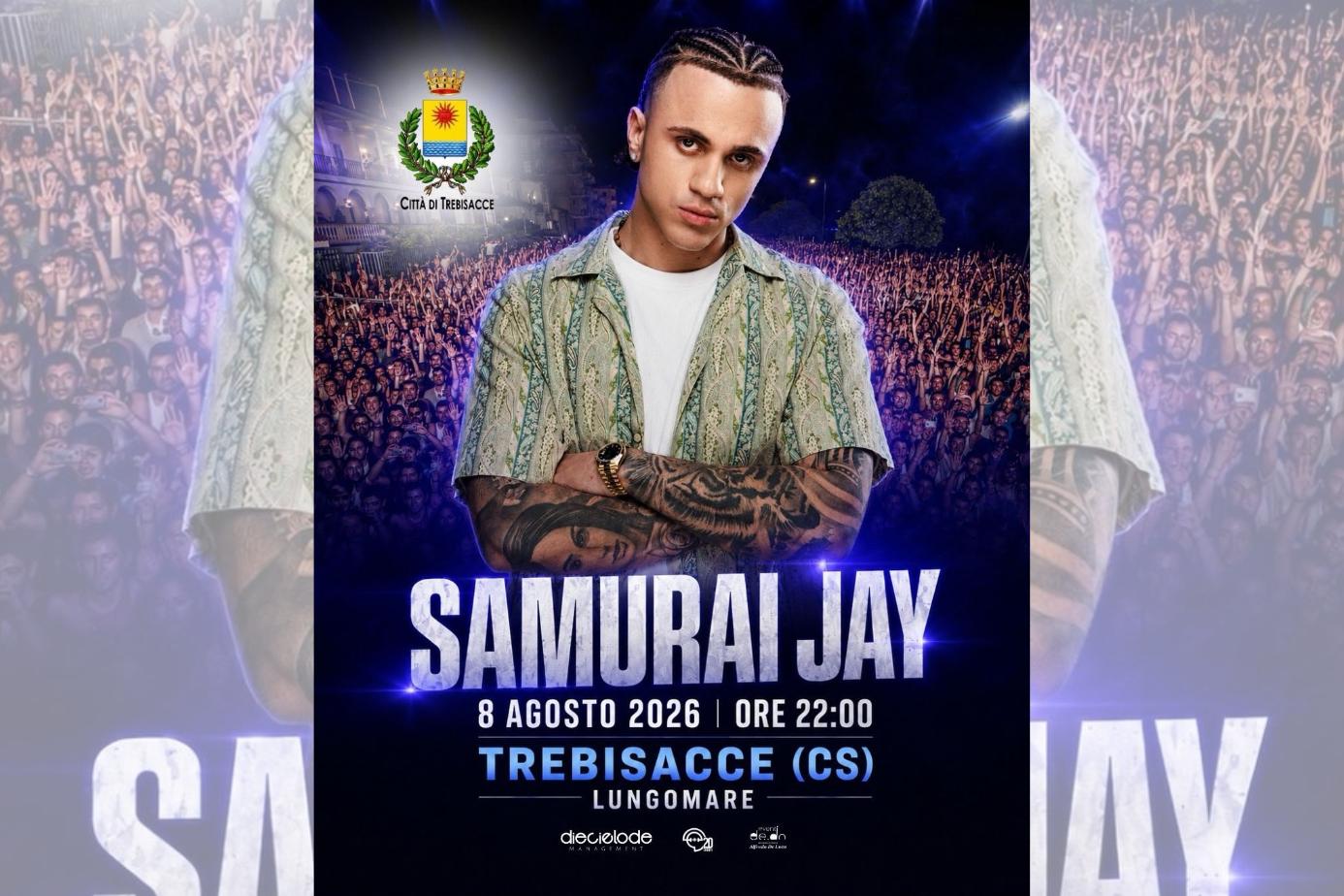 Concerto di Samurai Jay a Trebisacce