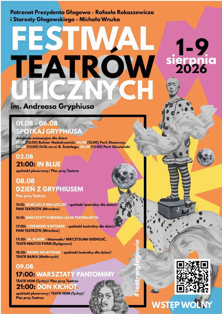 6. Festiwal Teatrów Ulicznych im. Andreasa Gryphiusa