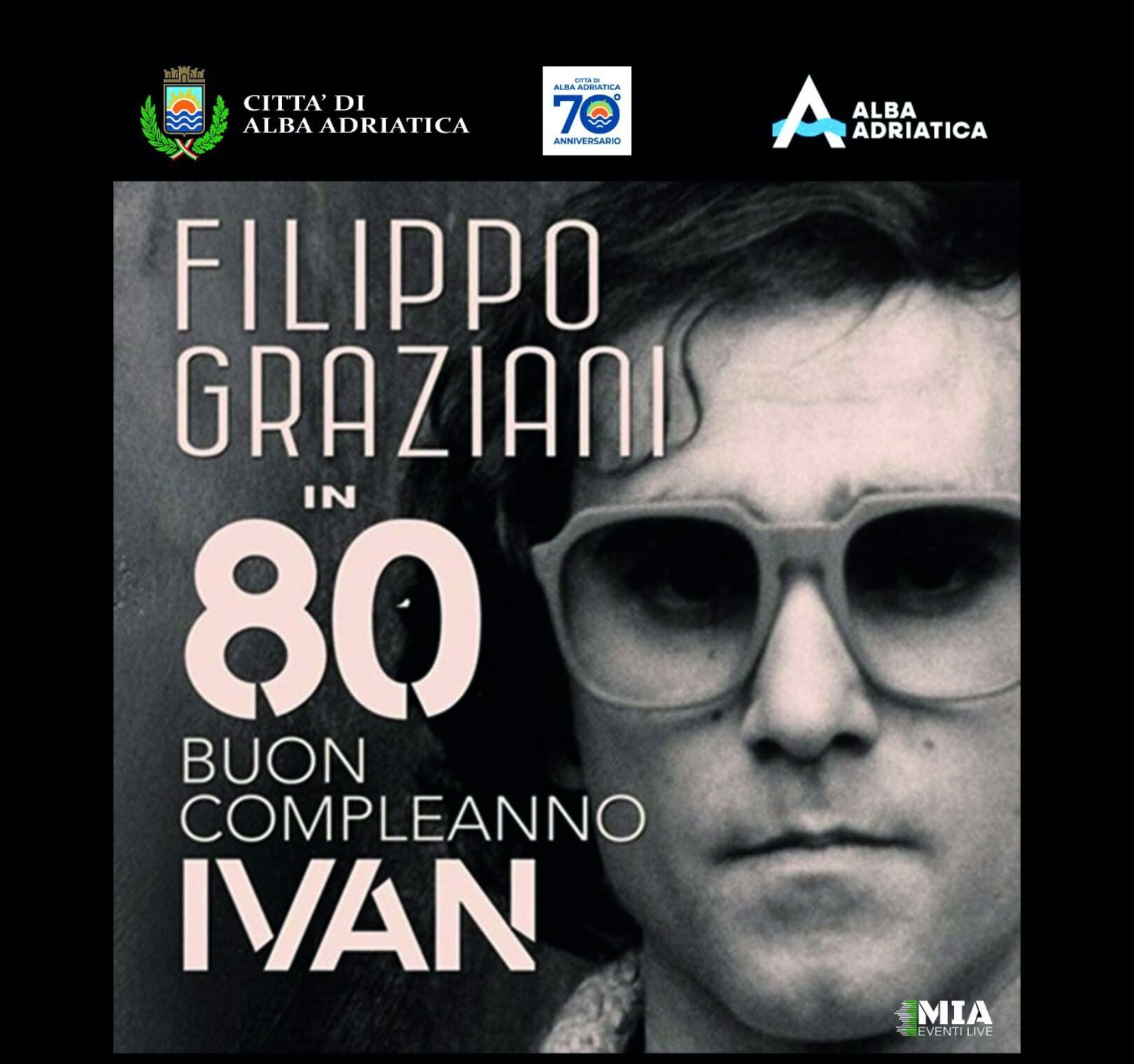 Concerto “80 Buon Compleanno Ivan” - Filippo Graziani