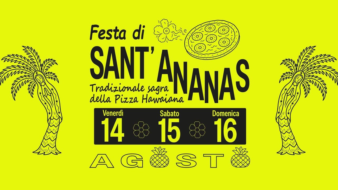 La sagra e la festa della Pizza Hawaiana