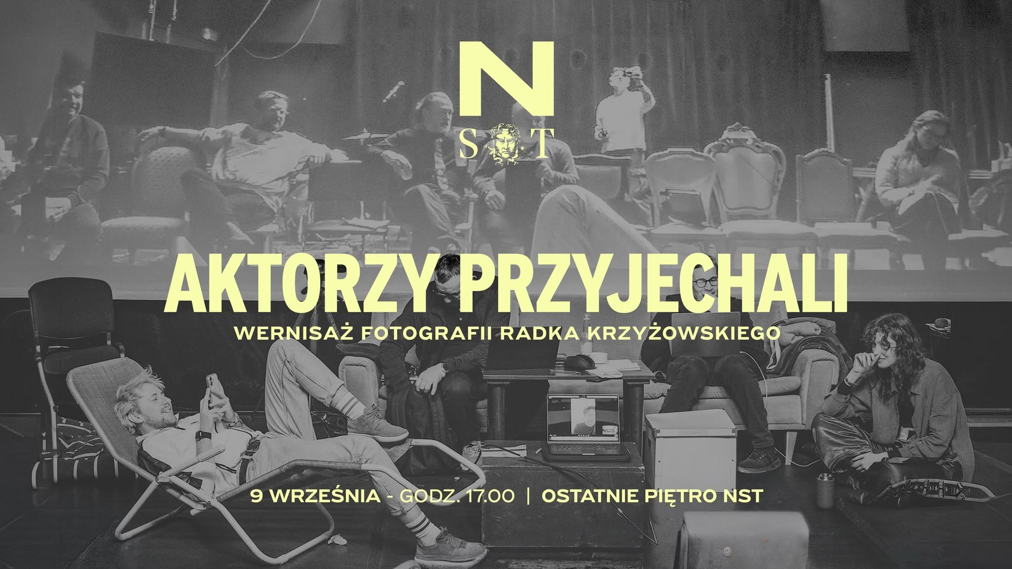 Wystawa zdjęć Radka Krzyżowskiego „Aktorzy przyjechali”