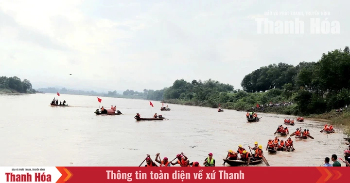 Lễ hội đua thuyền truyền thống trên sông Mã
