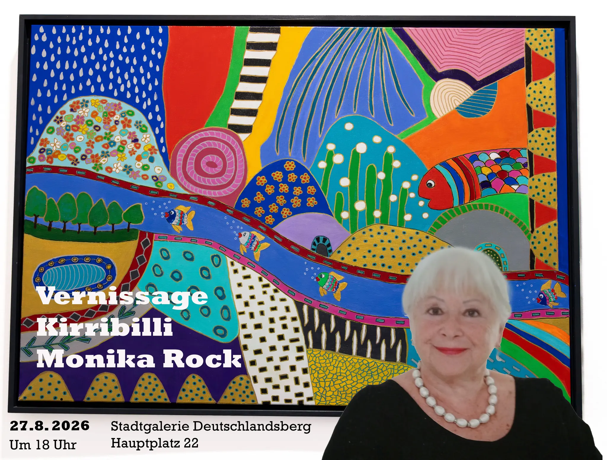 Farbe ist Leben - Monika Rock Ausstellung