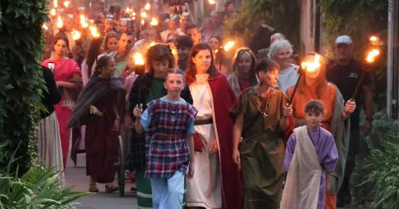 Célébration du martyre de Sainte-Reine