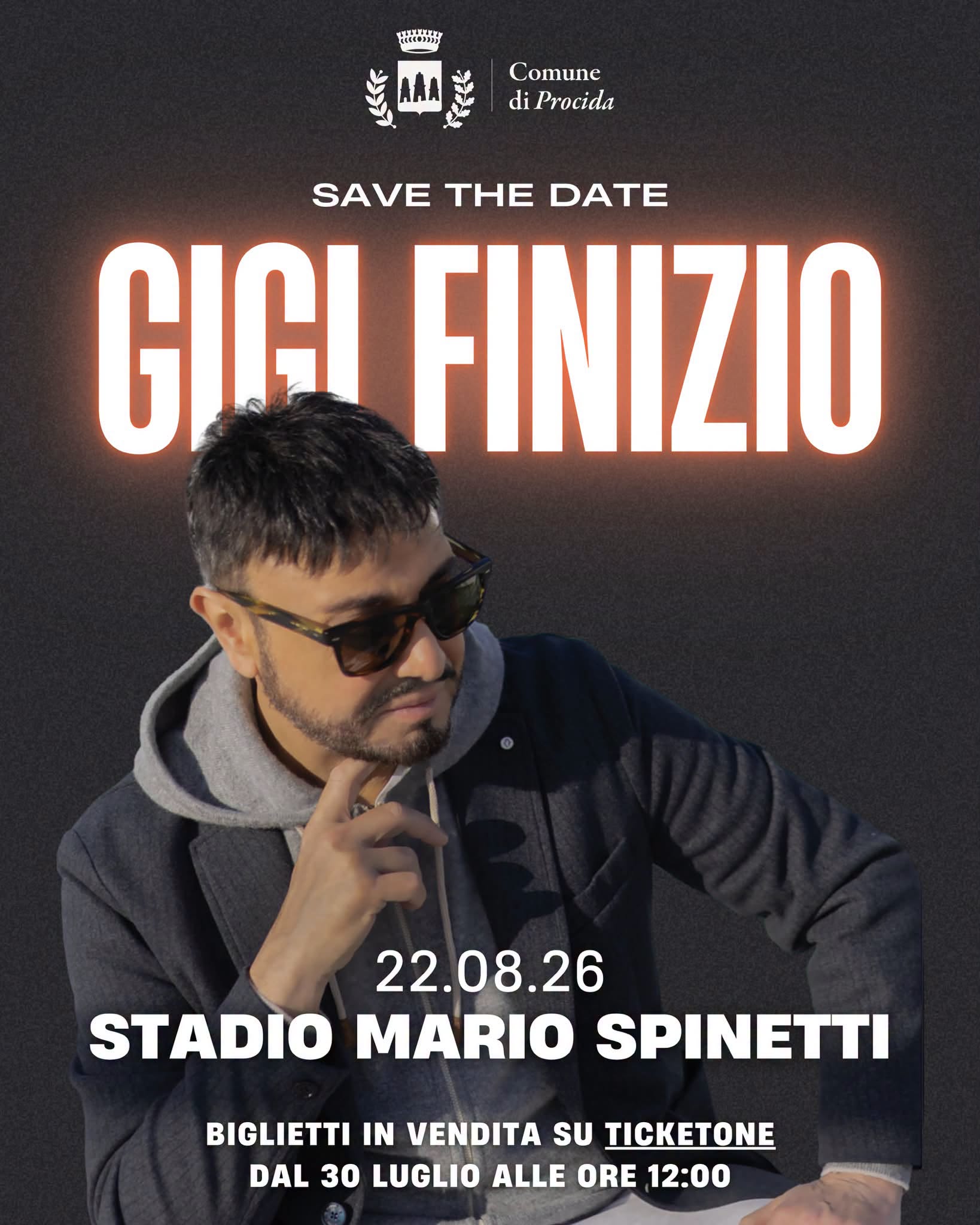 Gigi Finizio in concerto a Procida