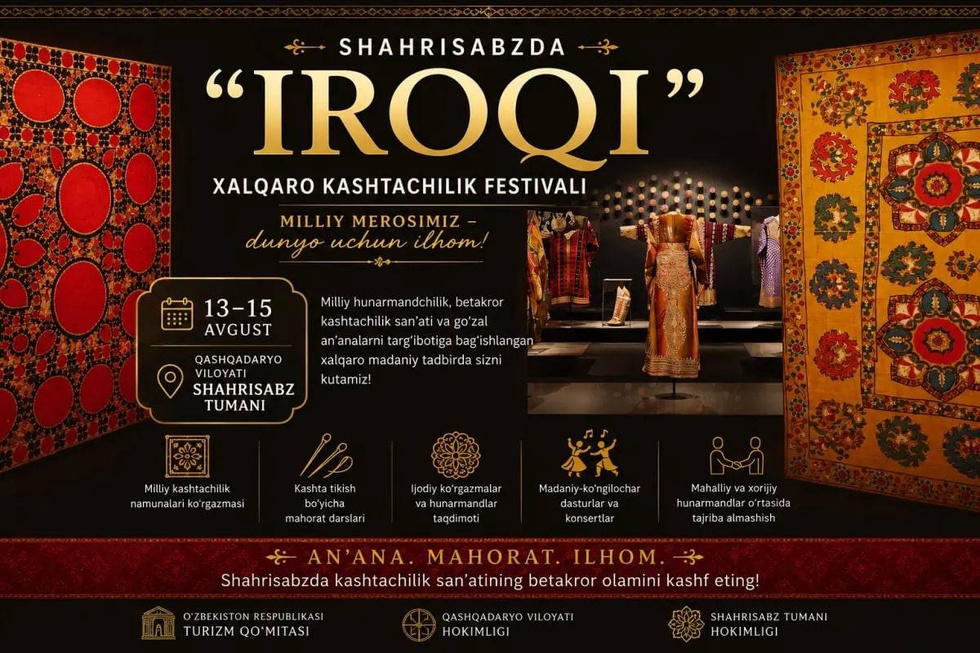 International Festival of Crafts and Iroqi Embroidery