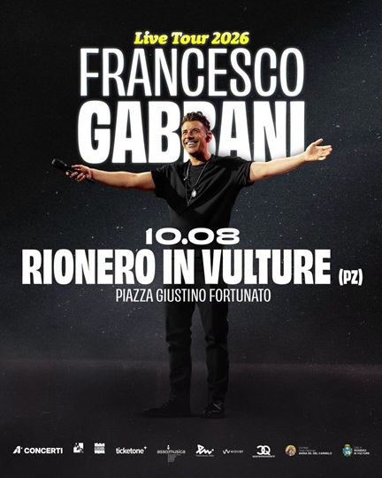 Concerto di Francesco Gabbani