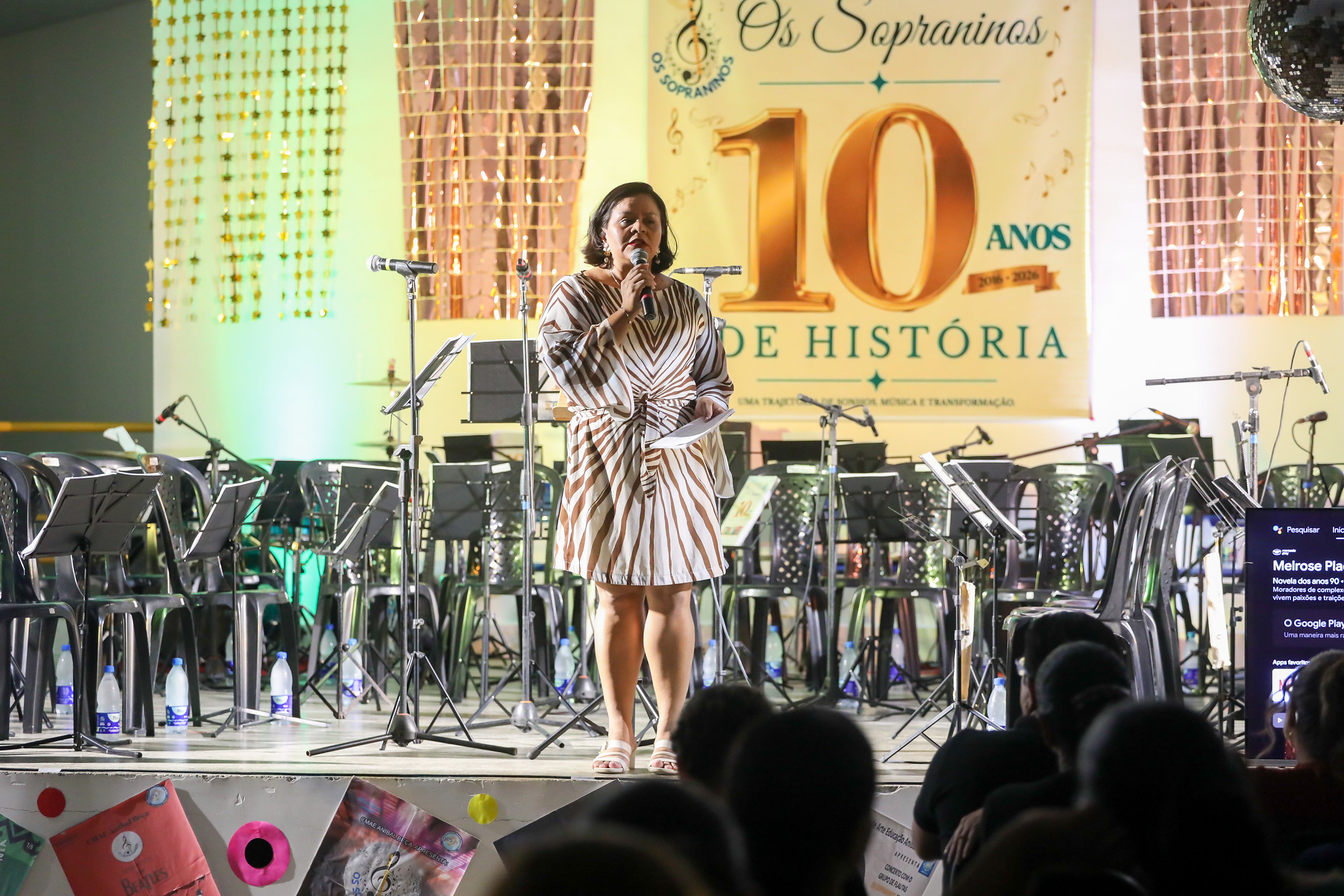 Concerto de 10 anos do grupo Os Sopraninos