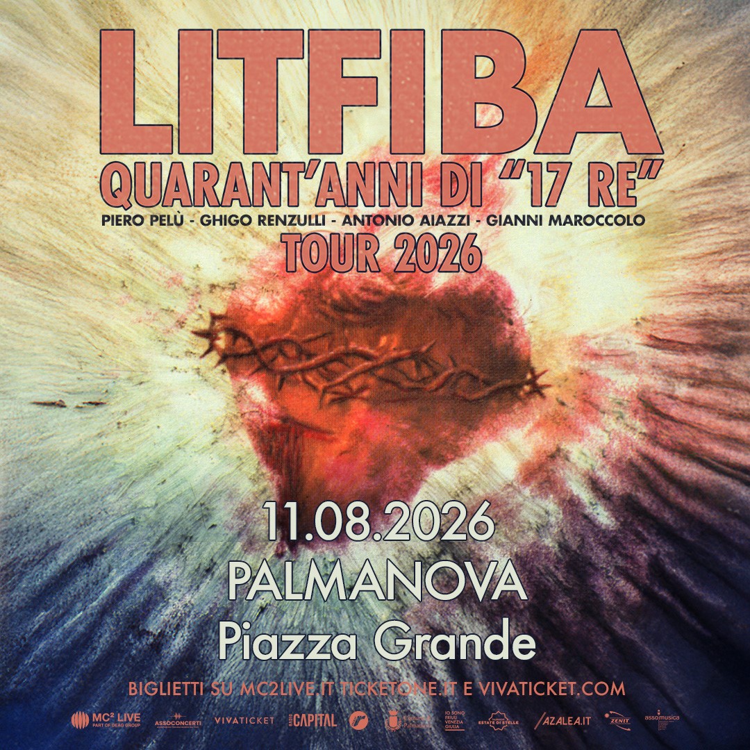 Litfiba in concerto a Palmanova