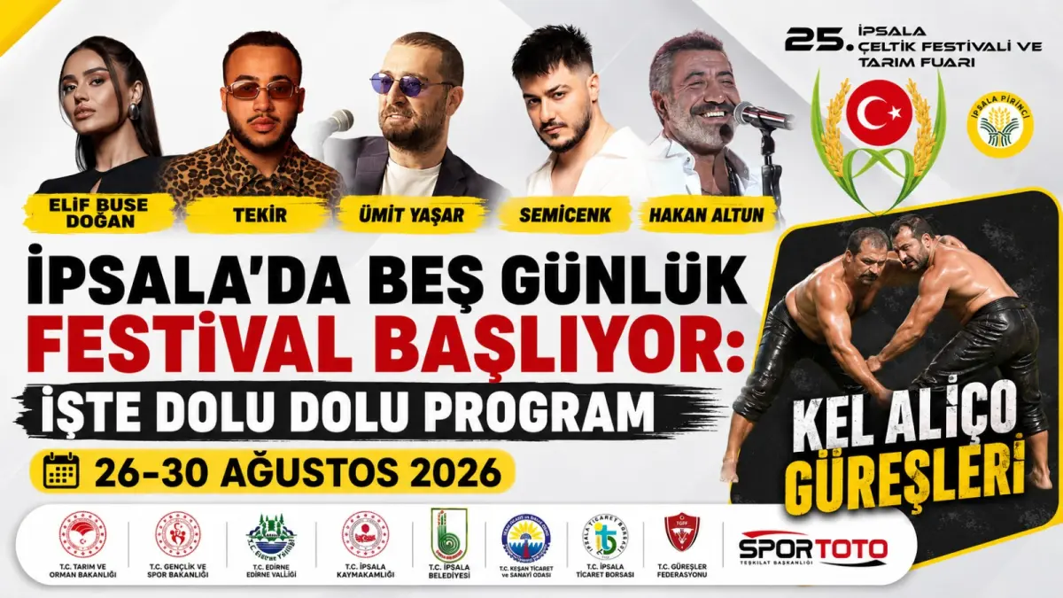 25. İpsala Çeltik Festivali ve Tarım Fuarı