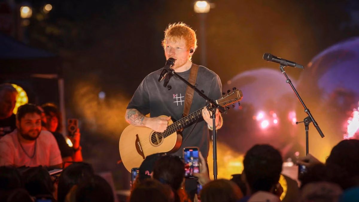 Ed Sheeran Solo Concert