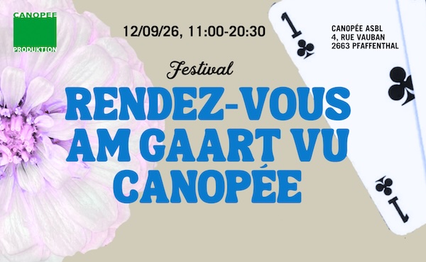 Rendez-vous au Jardin / Rendez-vous am Gaart