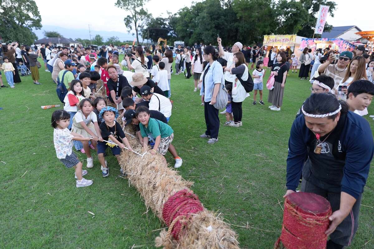 笠之原十五夜大綱引大祭