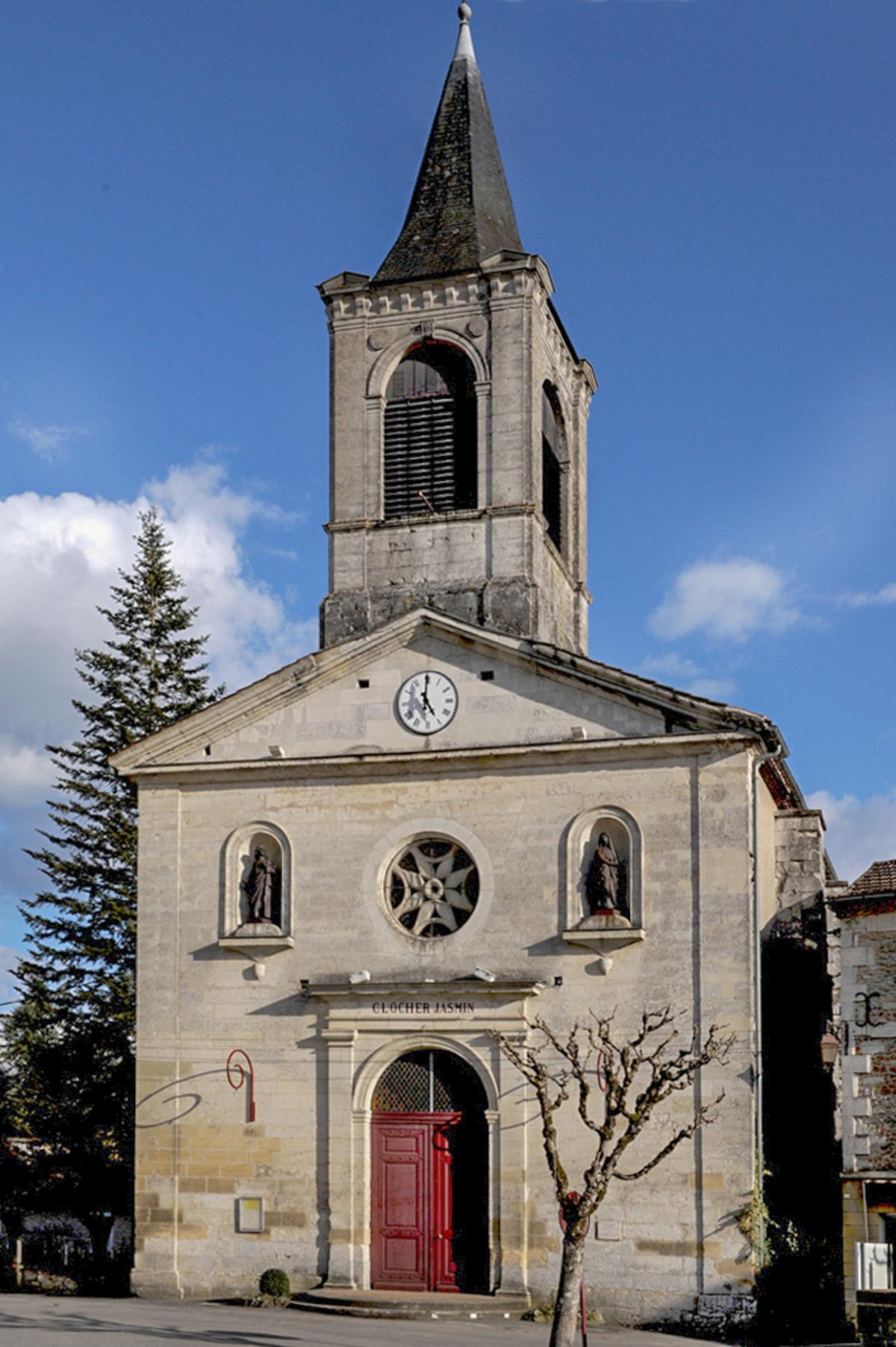 Célébration de la sélection de l'église de Vergt par le Loto du patrimoine