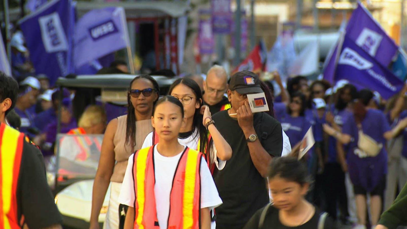 Défilé de la fête du Travail