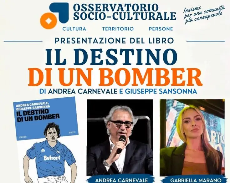Presentazione del libro 'Il destino di un bomber'
