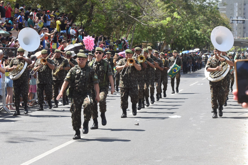 Desfile cívico-militar de 7 de Setembro em Teresina