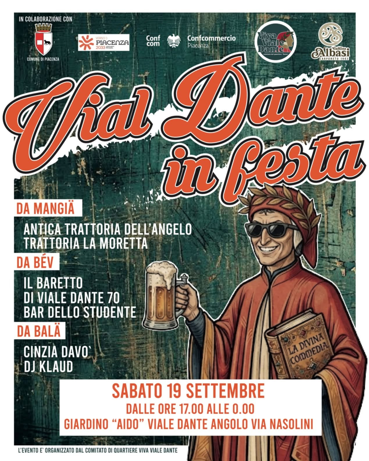 Viale Dante in festa