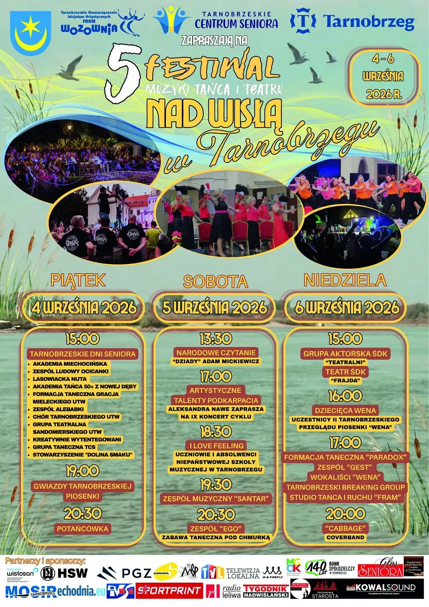 5. Festiwal Muzyki, Tańca i Teatru „Nad Wisłą w Tarnobrzegu”