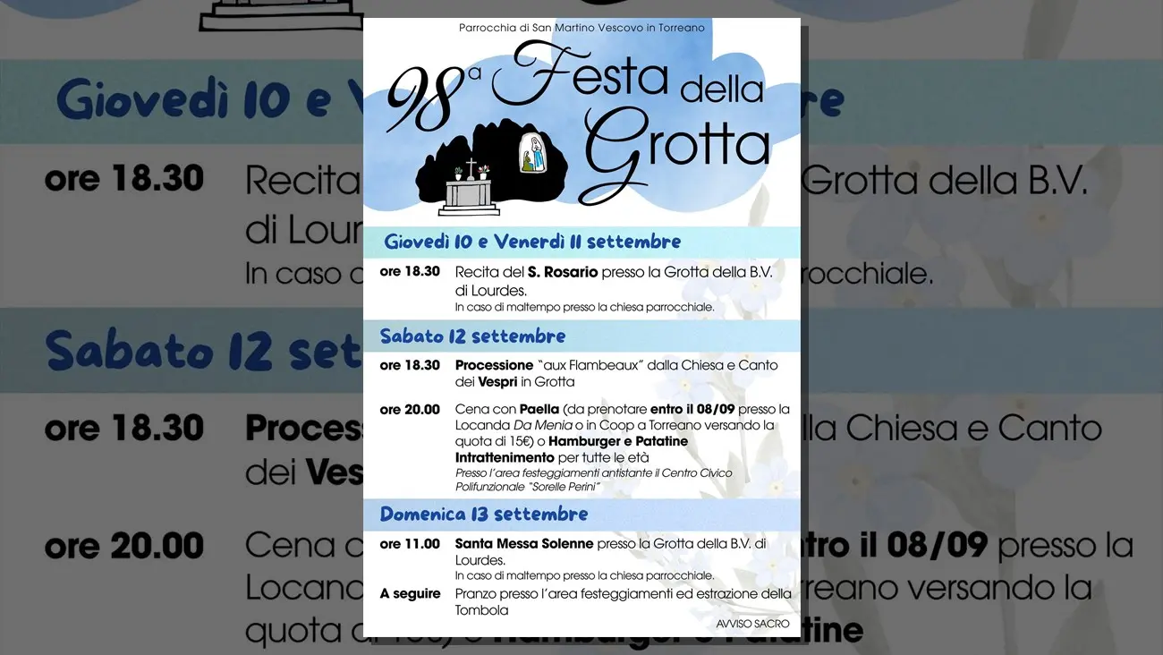 Festa della Grotta