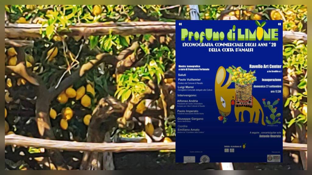 Profumo di limone. L’iconografia commerciale degli anni ’20 della costa di Amalfi
