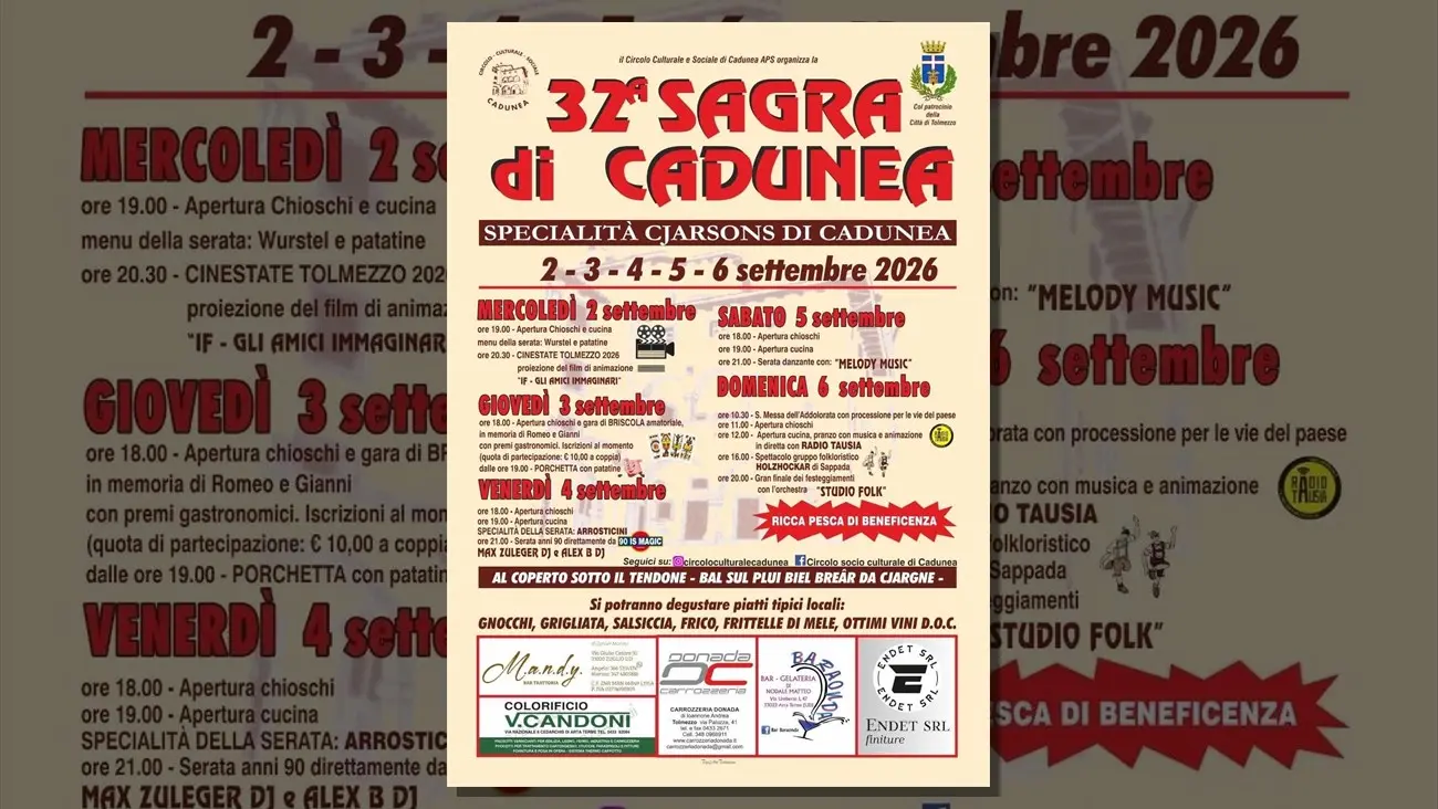 Sagra di Cadunea 2026