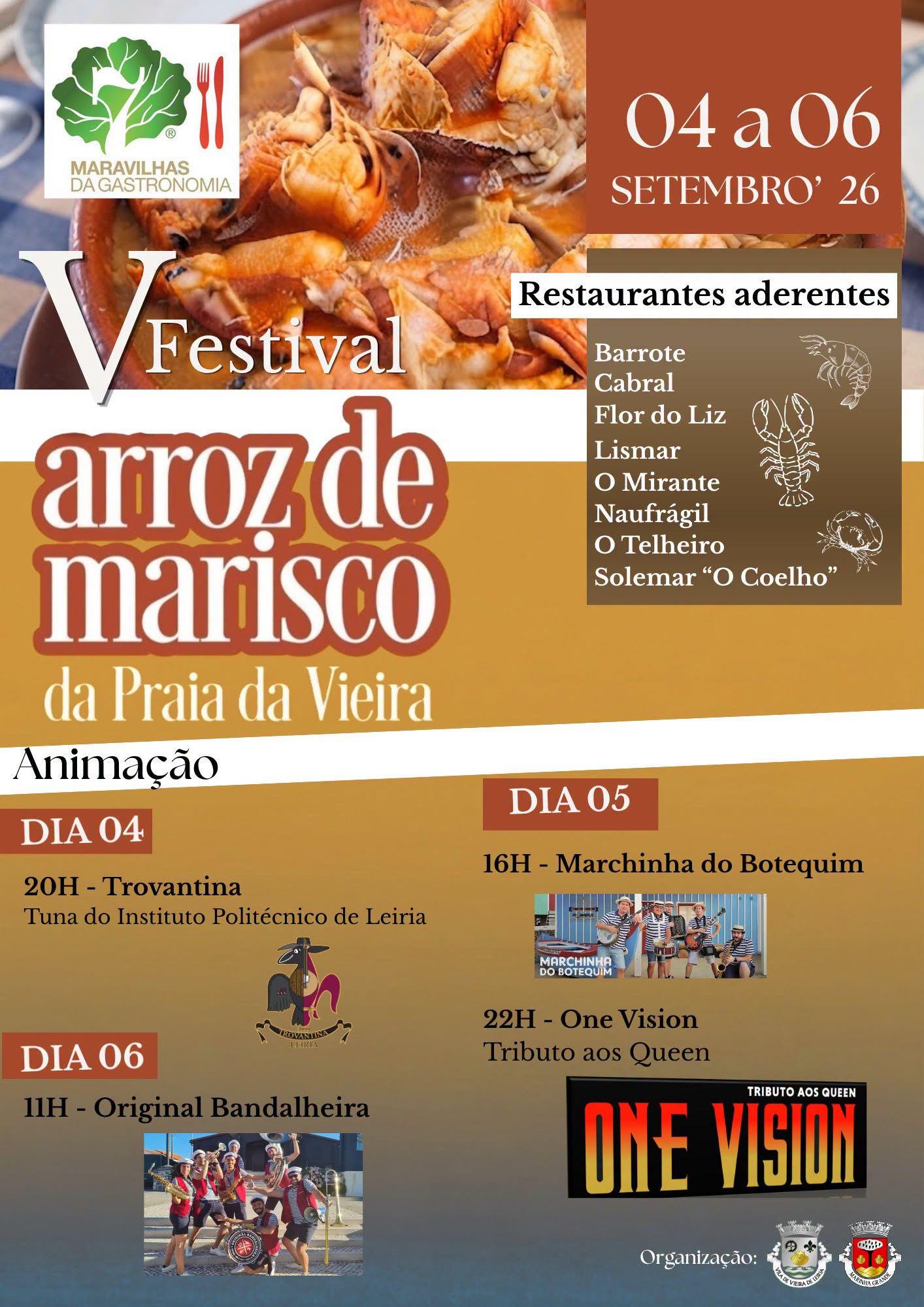 Festival do Arroz de Marisco da Praia da Vieira