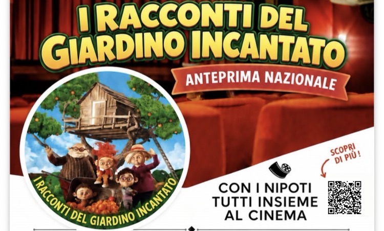 Festa dei nonni: proiezione del film 'I Racconti del Giardino Incantato'