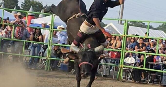 Mexican bull riding