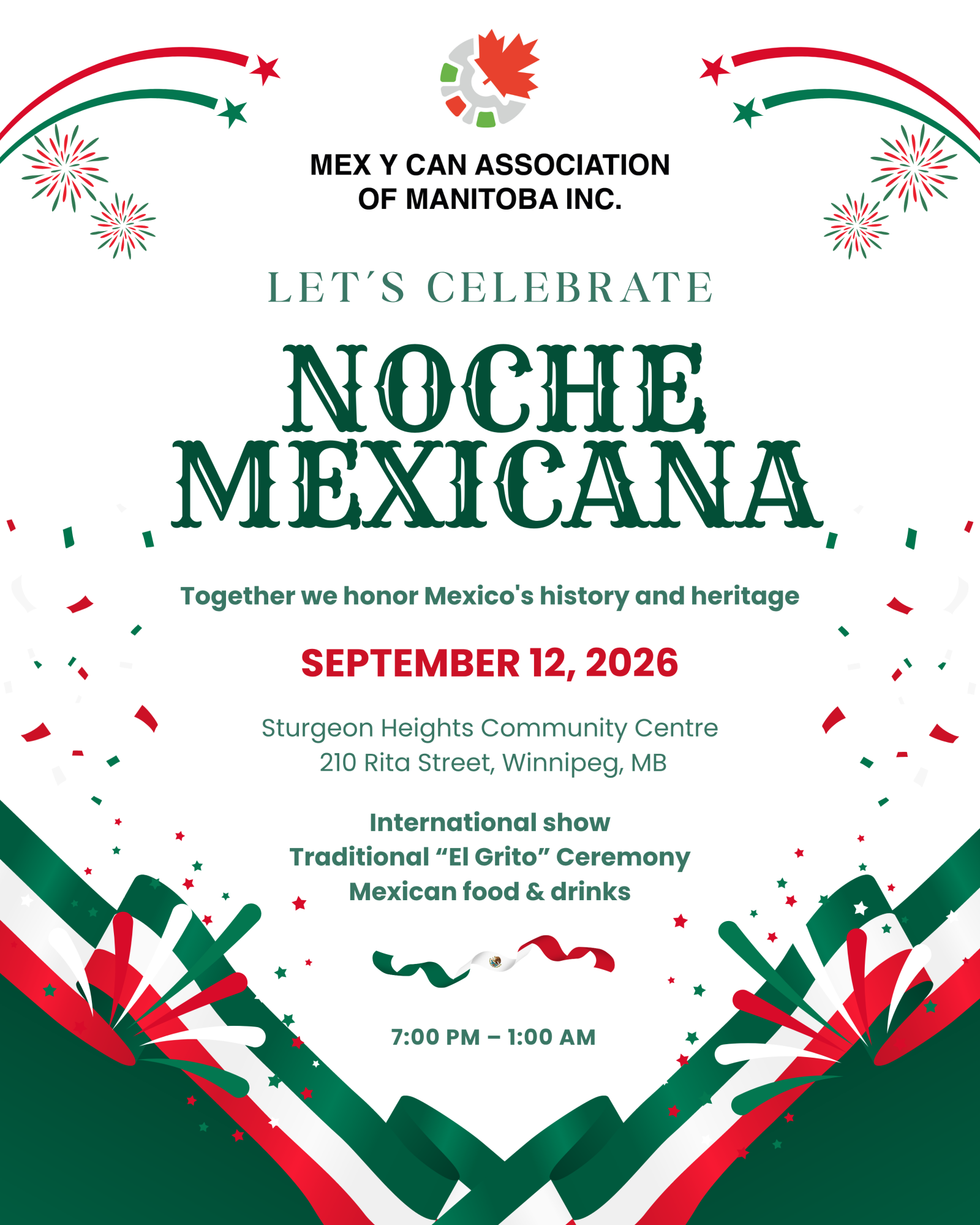Noche Mexicana – Mexican Independence Day Celebration