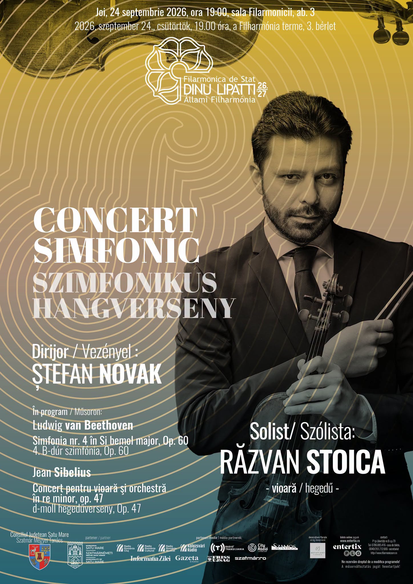Concert simfonic cu Răzvan Stoica
