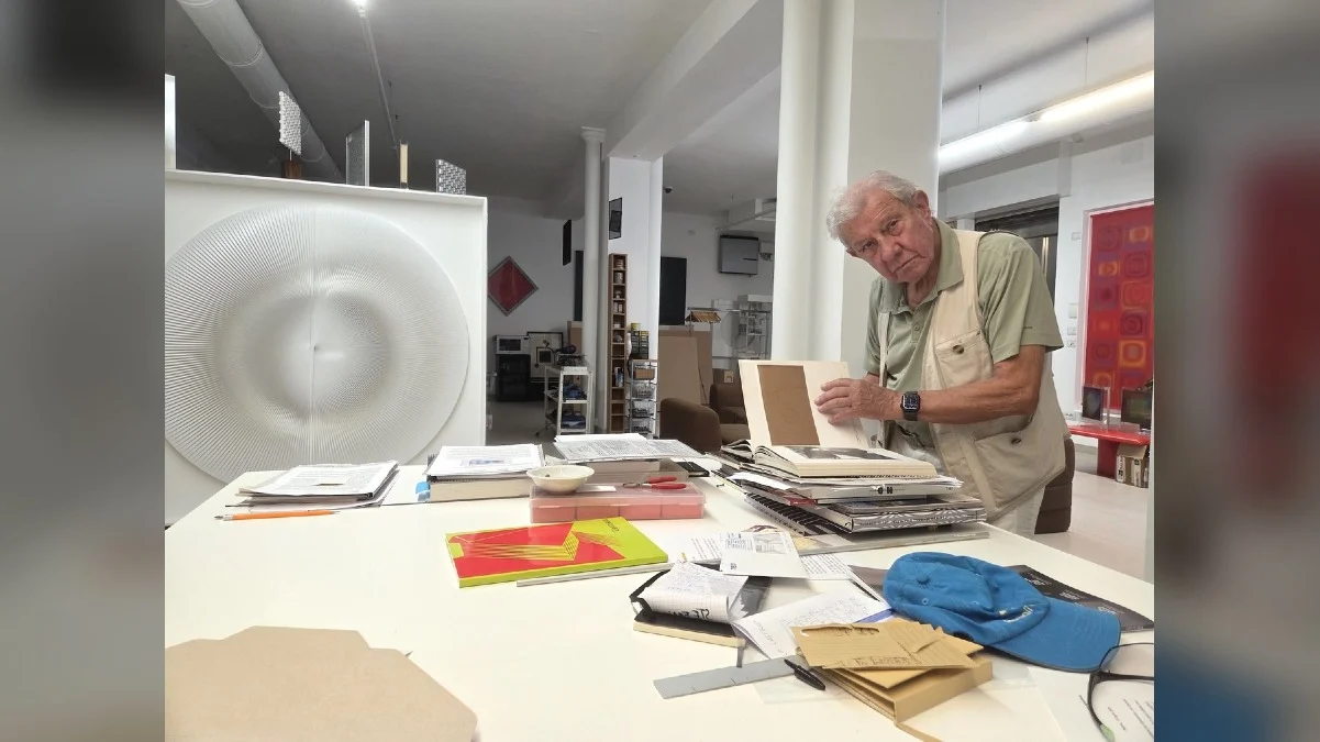 Mostra di Alberto Biasi
