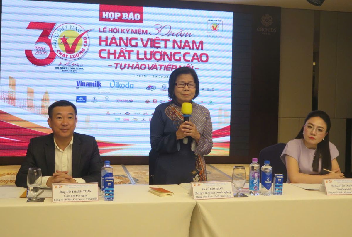 Lễ hội kỷ niệm 30 năm Hàng Việt Nam Chất lượng cao
