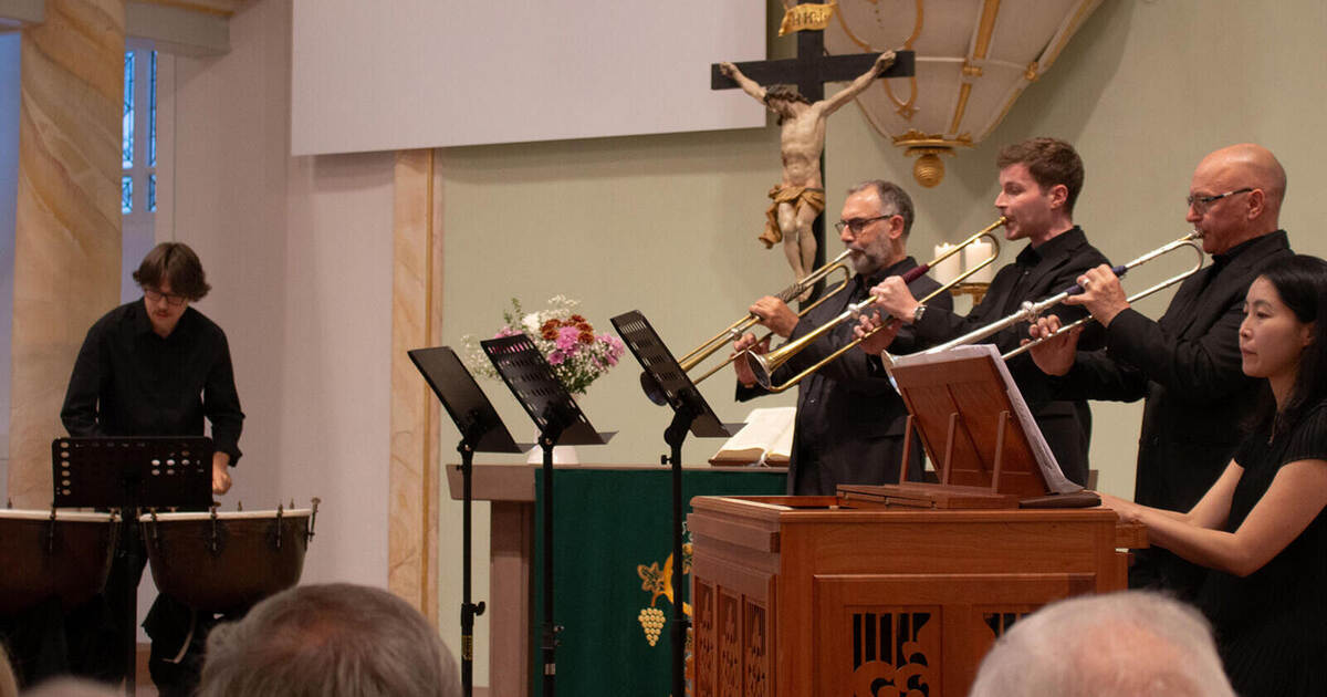 Konzert für drei Barocktrompeten, Orgeln und Pauken