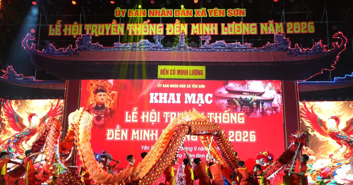 Lễ hội truyền thống Đền Minh Lương
