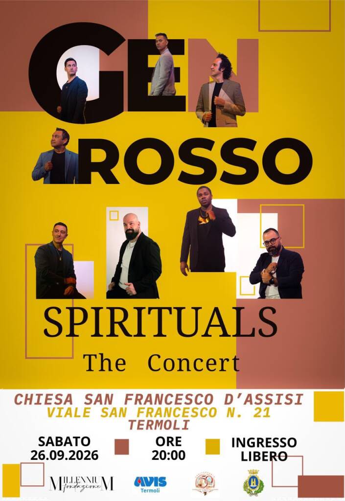Gen Rosso “Spirituals – The Concert”