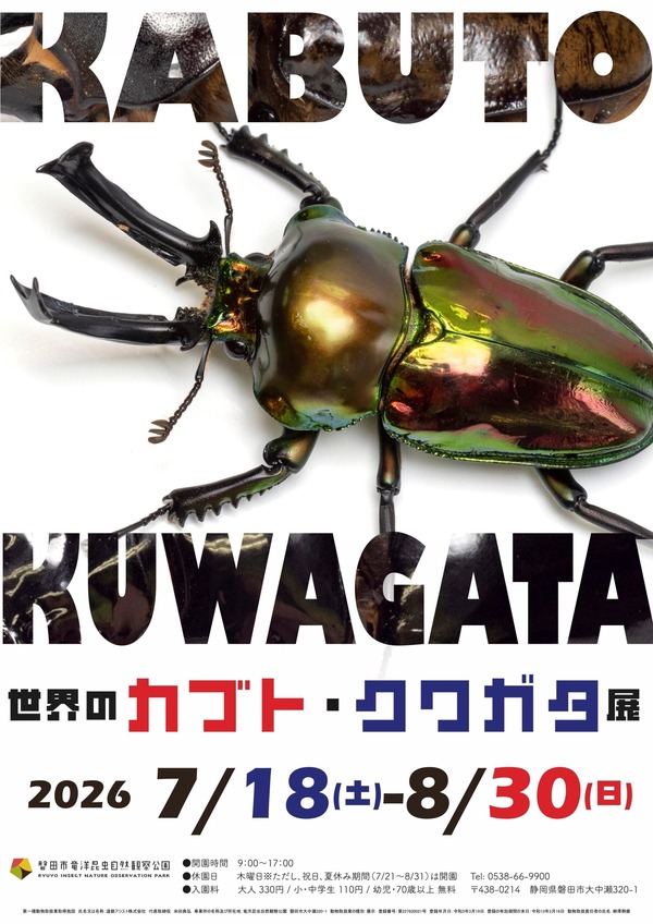 世界のカブト・クワガタ展