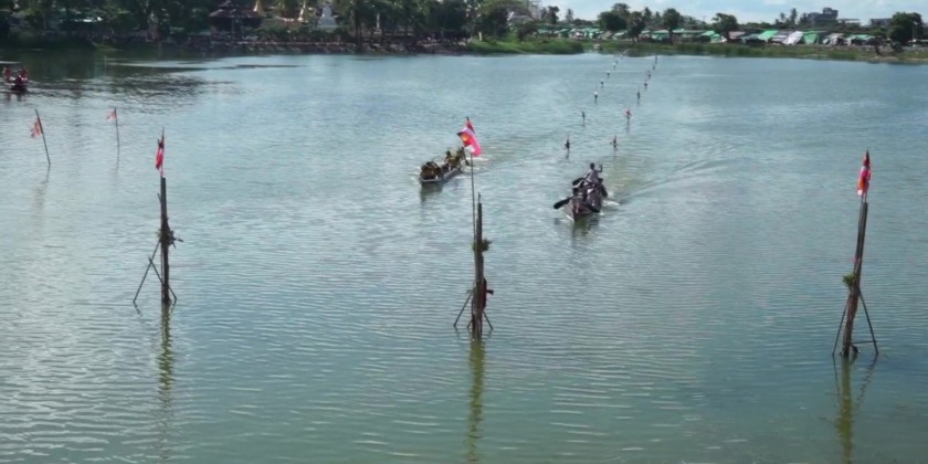 143rd Phaundaw Oo Pagoda Festival boat races