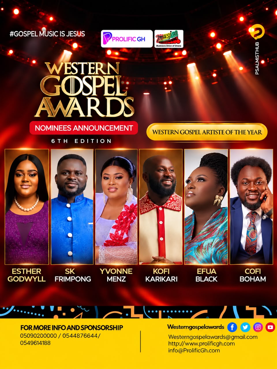 6th Western Gospel Awards