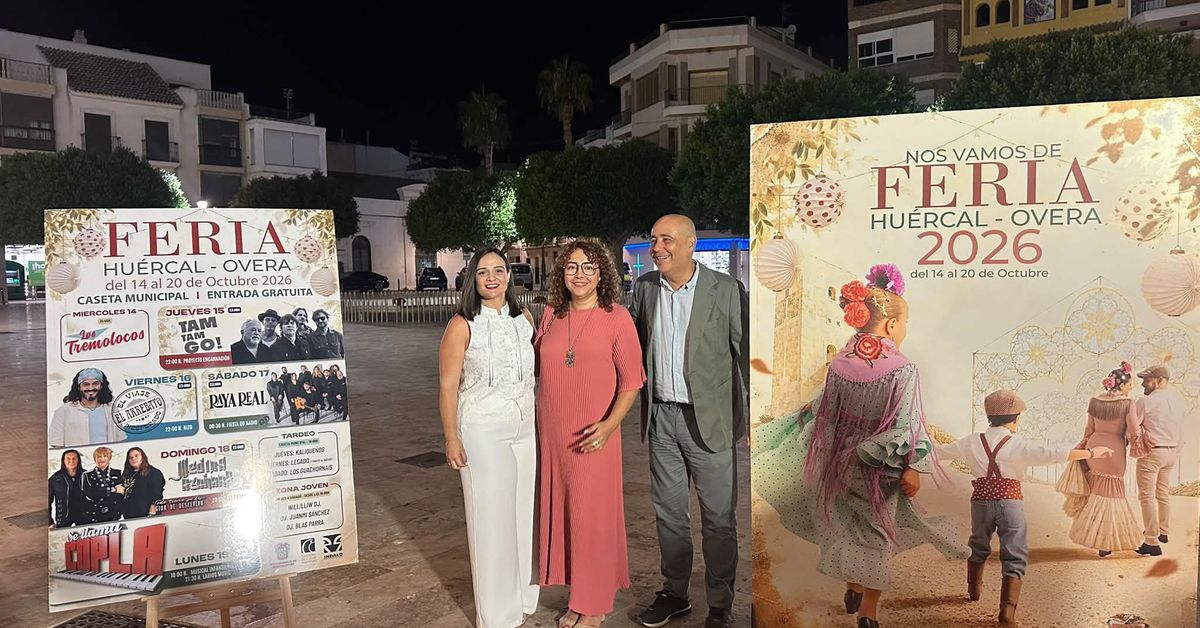 Feria y Fiestas de Huércal-Overa 2026