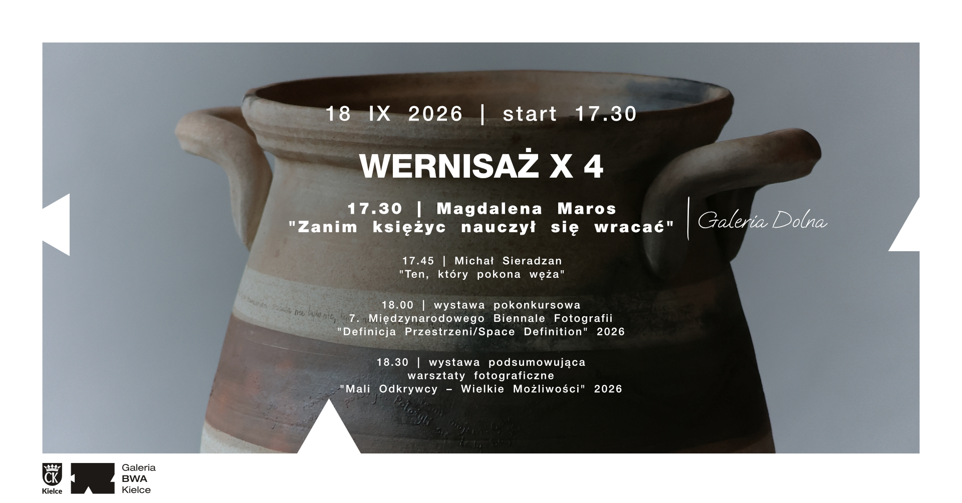 Wystawa Magdaleny Moros "Zanim księżyc nauczył się wracać"