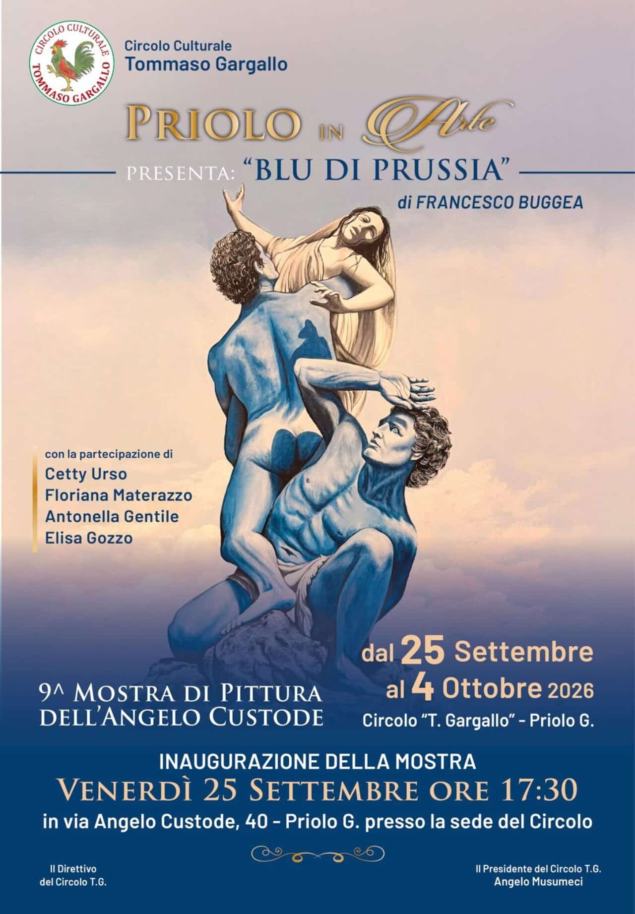 Priolo in Arte, Blu di Prussia