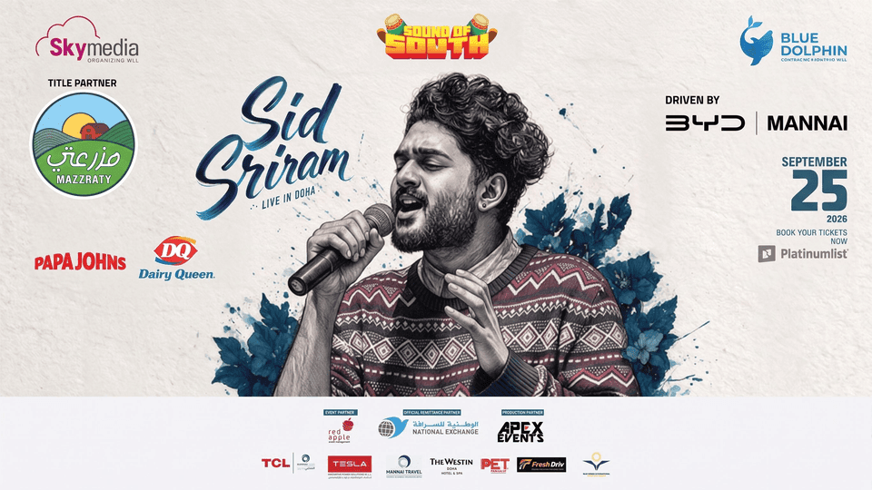 Sound of South - Sid Sriram Live in Doha