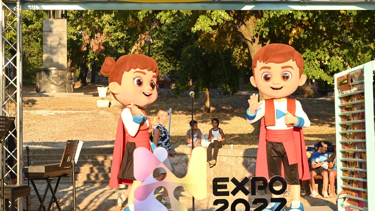 EXPO karavan 'Paviljon igre'