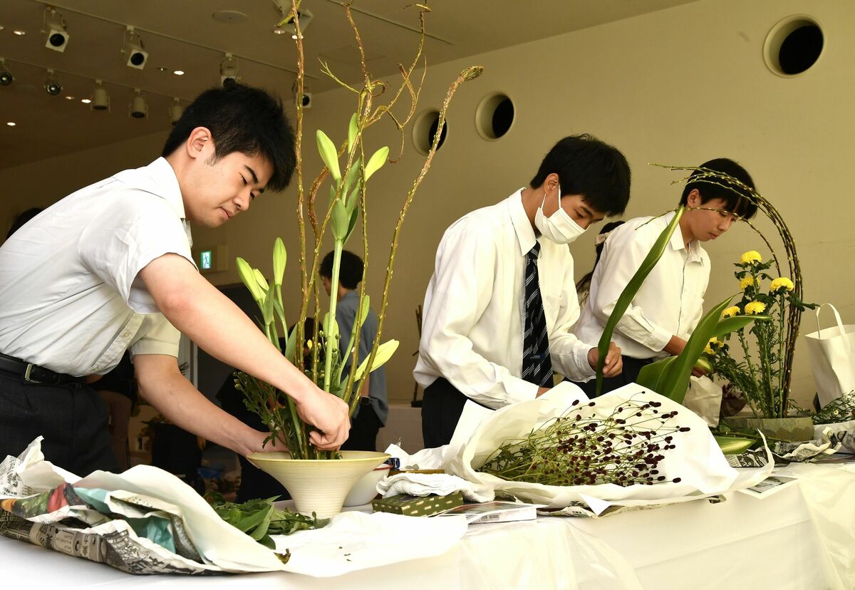 いけばな草月流県支部展（県北会場）