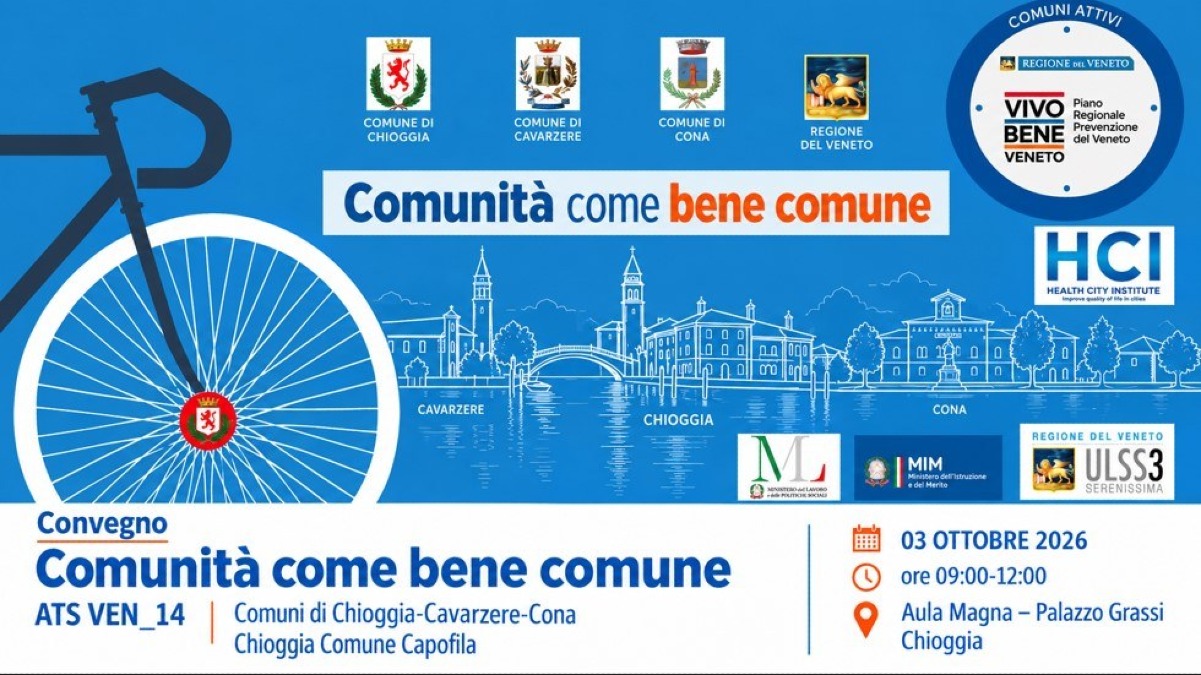 Convegno 'Comunità come bene comune' e Festa del Volontariato