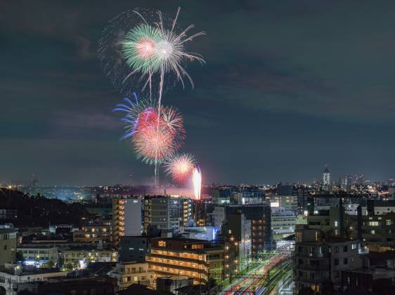 Tamagawa Fireworks Festival